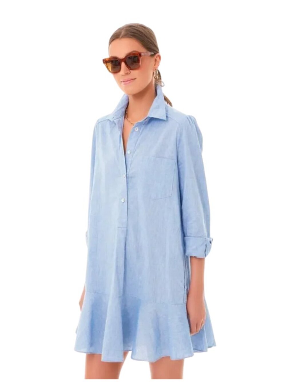 Tuckernuck Chambray Callahan Shirt Dress Size XXL
